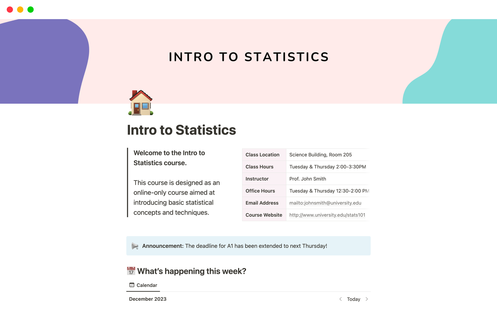 Notion Course Platform